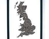 British Gastronomy A3 30 x 42 cm