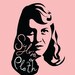 Sylvia Plath Print - part of author series