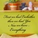 First We Had Eachother Then We Had You Wall Decal 18"h X 30"w