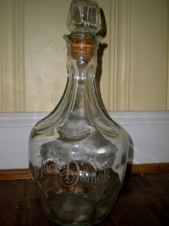 1901 Jack Daniels Decanter by LyndonLantern on Etsy