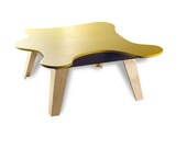 Kids Eco Play Table (Yellow/Green - Deep Purple)