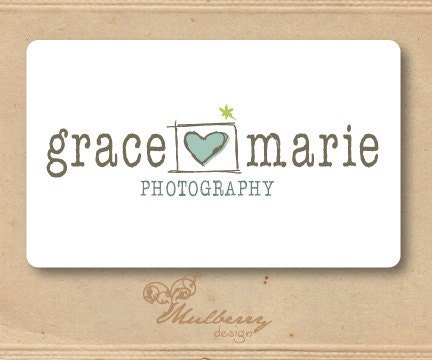 One Of A Kind Premade Logo Design, Will Not Be Resold (Includes Watermark and PS file) -RESERVED