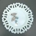Vintage Westmoreland Milk Glass Plate Heart & Anchor