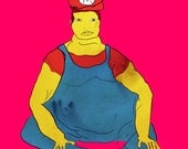 Mario Print 8 x 10