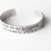 Mother daughter jewerly - Bracelet personalize with your message inside
