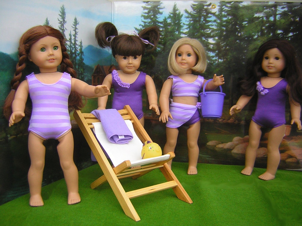 Swimsuits for American Girl and Similar Dolls