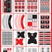 Pirate Birthday Party Invitation & Printable Party Collection, EDITABLE text PDF file - you personalize at home with Adobe Reader