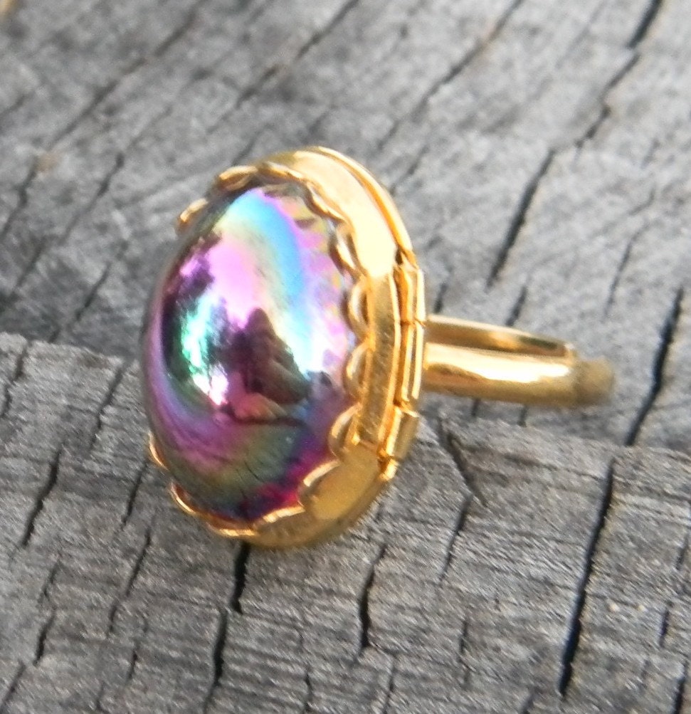 Vintage Dragon's Fire Poison Ring