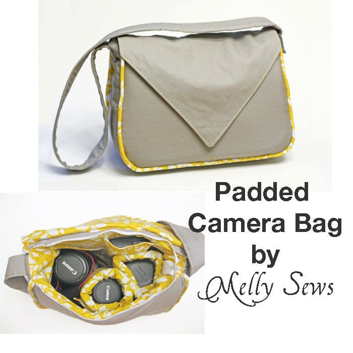 Padded Camera Bag Pattern for DSLR Cameras