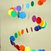Baby Mobile - Crib Mobile - Nursery Mobile -Rainbow Spiral Whimsy -choose colors / shapes FREE  - featured on Chic & Cheap Nursery