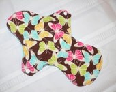 Overnight Cloth Menstrual Pad brown butterfly