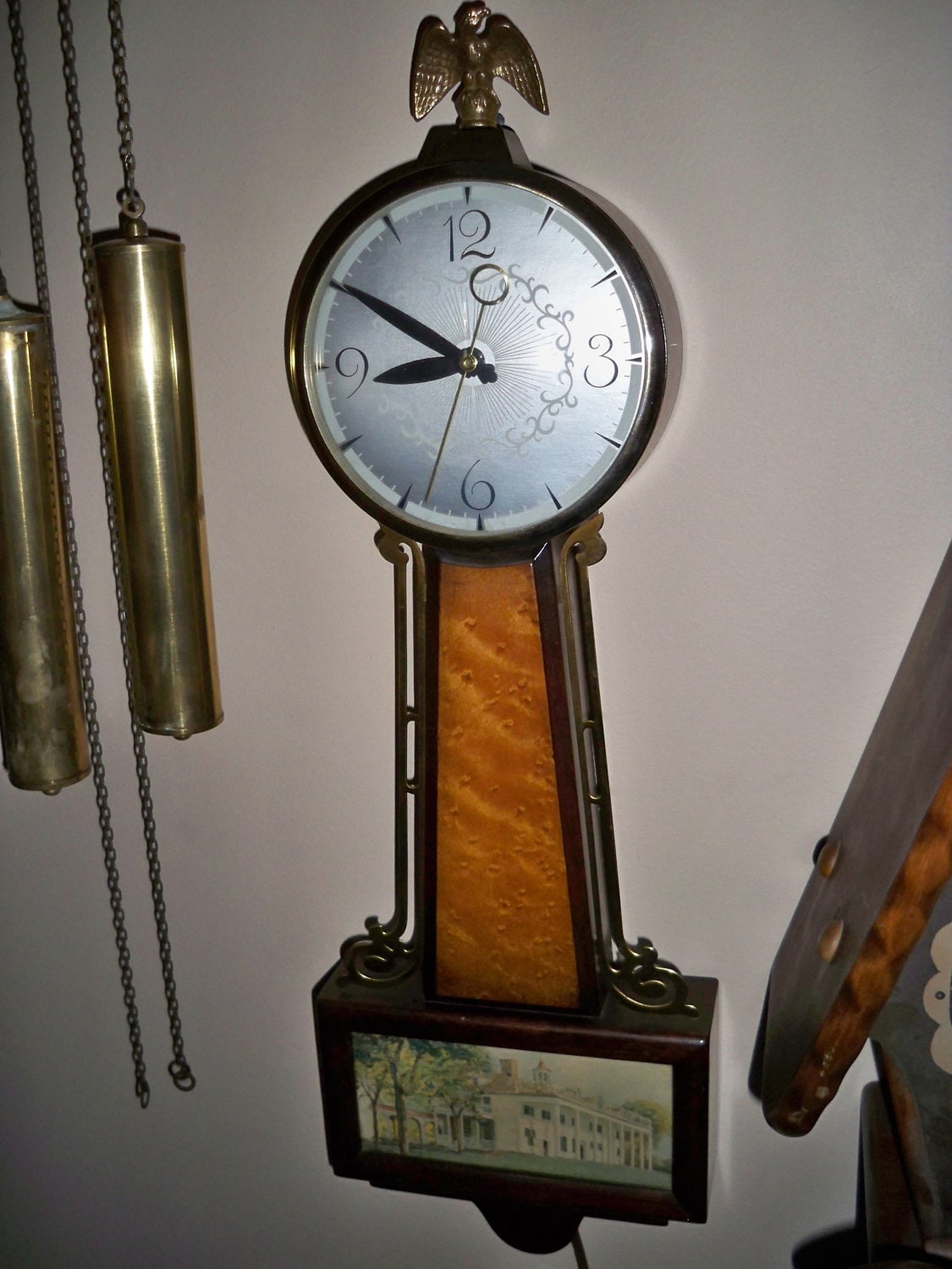 Vintage Sessions Clock Co. Banjo Clock by Jerseyshorepickins