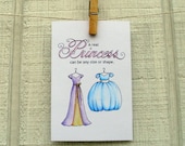Princess art print ... dresses ... girls room ... nursery
