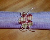 Organic Unbleached, Natural Fiber Hand Dyed, Birdseye Cotton Fabric Unpaper Towels and Napkins