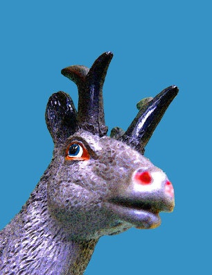 Elk - Toy Portrait Series
