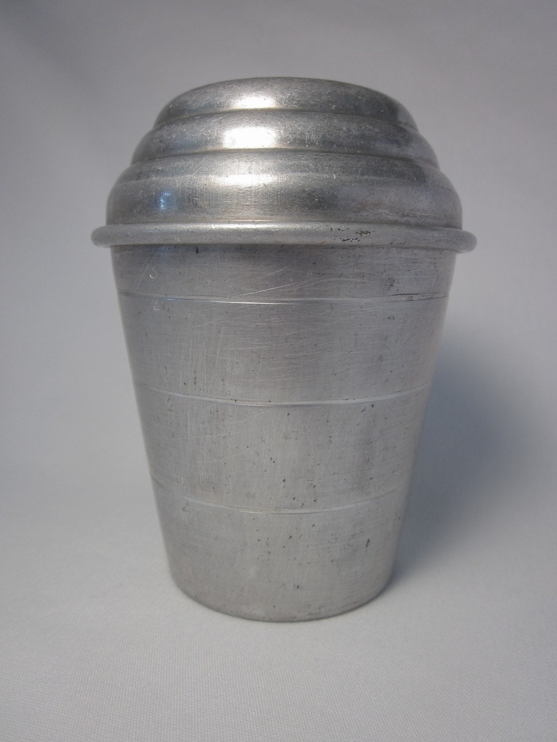 Vintage Mirro aluminum gravy shaker by SWEPTinFROMtheSEA on Etsy