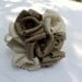 Burlap Bouquet Burlap Wedding 7 Stemmed Burlap Flowers Rustic Wedding Floral Arrangement