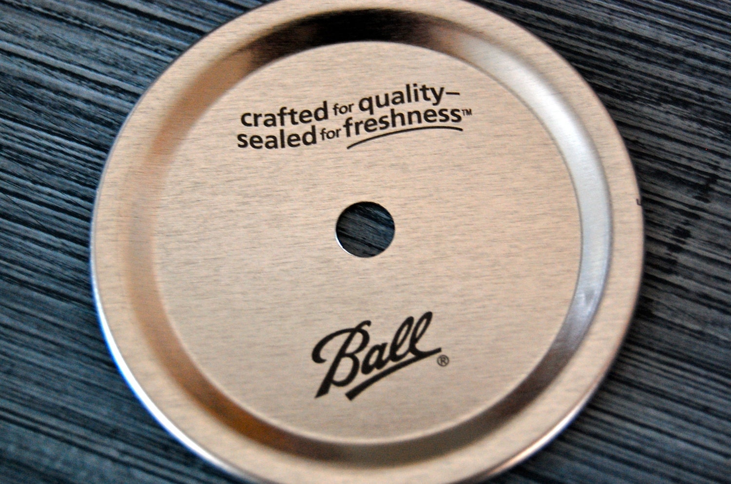 Mason Jar Drink Lids/ Ready for your straw/ Set of 24
