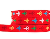 Jacquard Ribbon 3 m Aeroplane