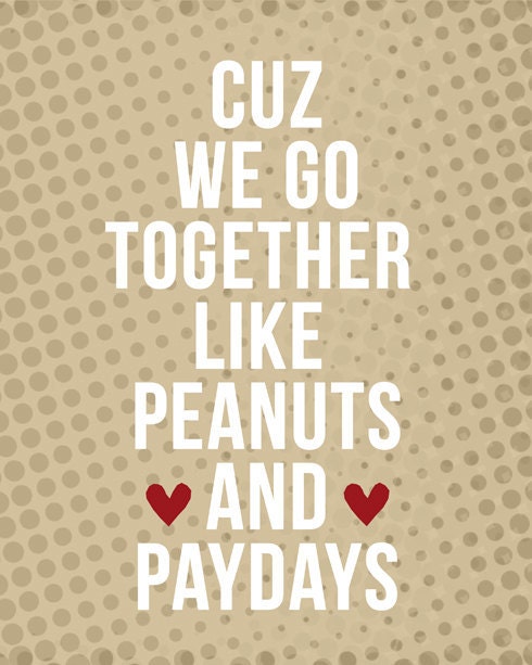We Go Together 8 x 10 Inspirational I love you Poster SALE - buy 2 get 3
