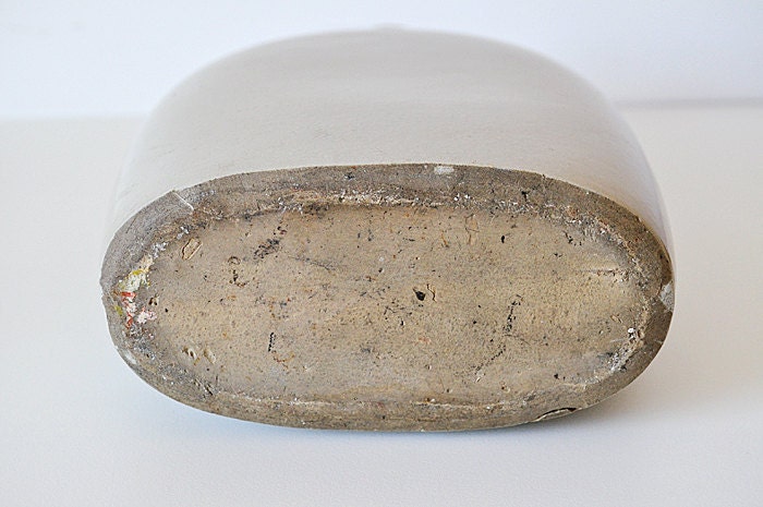 Rare 1800s Antique Stoneware Water Bottle