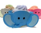 Cupcake Wrappers Elephant - set of 12 Il_170x135