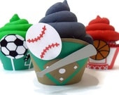 Baseball Cupcake Wrappers - Set of 12 Il_170x135