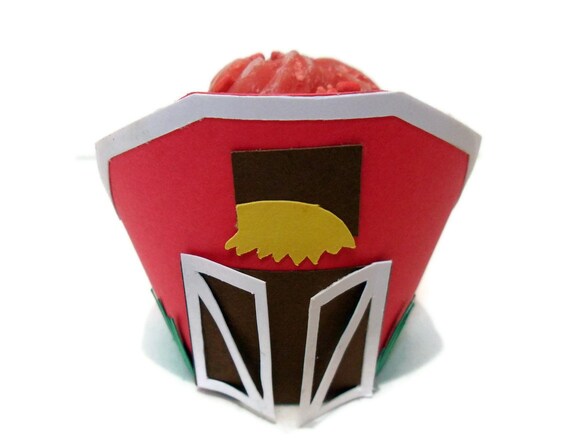 Barn Cupcake wrappers - set of 12 Il_570xn
