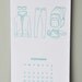 2012 Letterpress Calendar