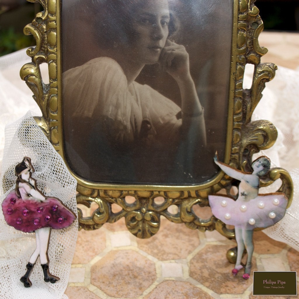 Ballerina pretty vintage ballerina pink