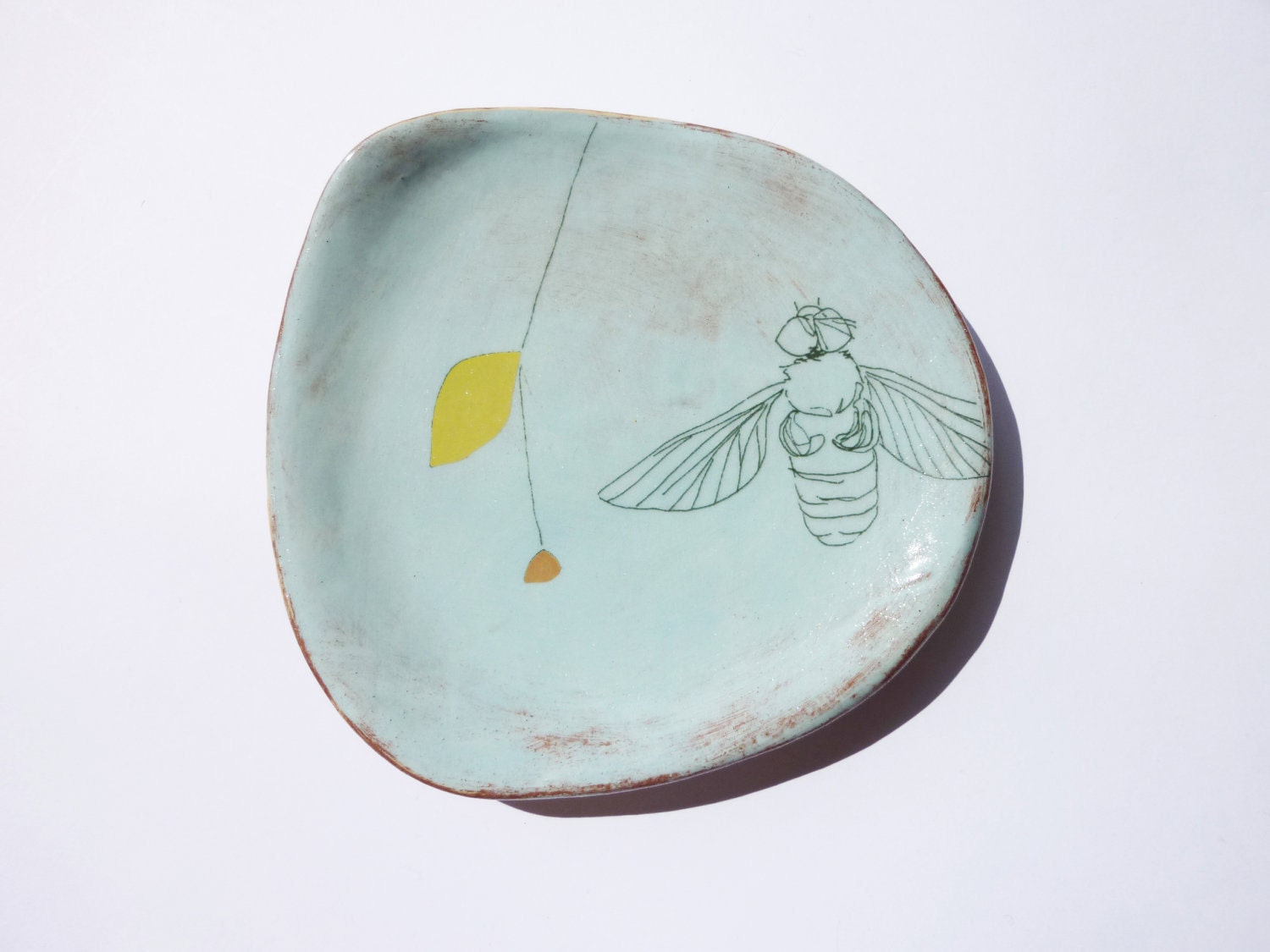 Blue Bee Small Dish
