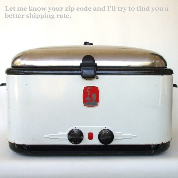 Reserved for Pam Large Nesco Roaster Oven 106 by LaurasLastDitch