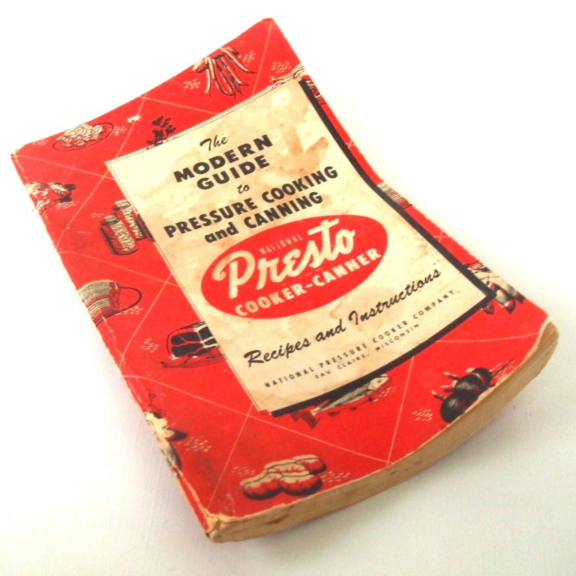 Vintage Presto Pressure Cooker Canner Recipe by LaurasLastDitch