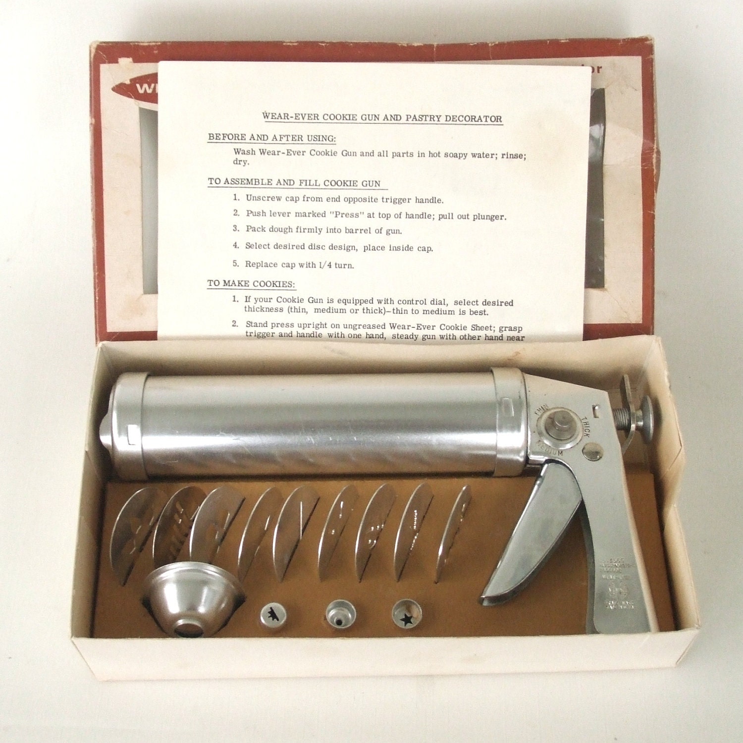 WearEver Cookie Press gun wear ever aluminum by LaurasLastDitch