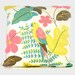 SALE Tropical Decorative Pillow Cover with Parrot, 18x18, 20x20, 22x22 - Accent Pillow, Tropical Pillow, Throw Pillow