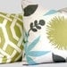 Chartreuse Green Trellis Decorative Pillow Cover 18x18, 20x20, 22x22