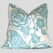 Duralee Robin Egg Blue, Aviary Decorative Pillow Cover
