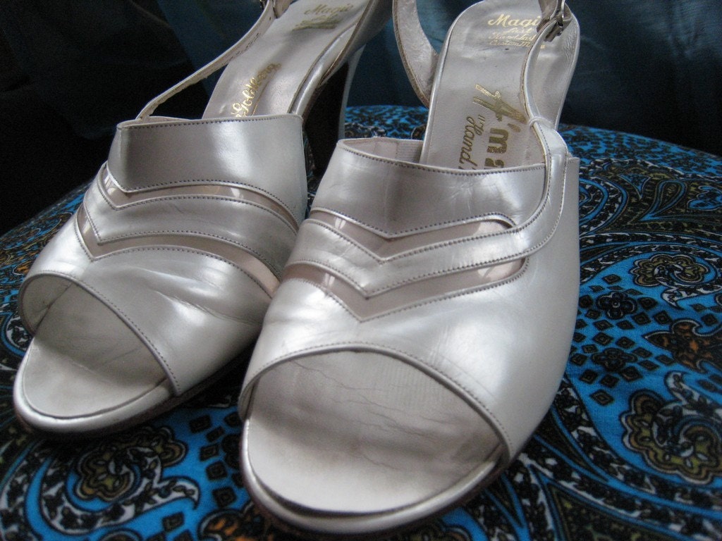 Ivory Slingbacks