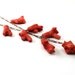 Chunky coral necklace - natural coral, red coral jewelry, summer necklace, beach fashion, Hawaiian necklace