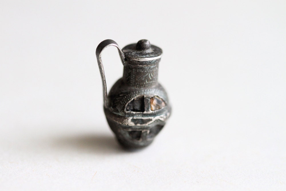 Tiny Miniscule Little Pitcher Pendant