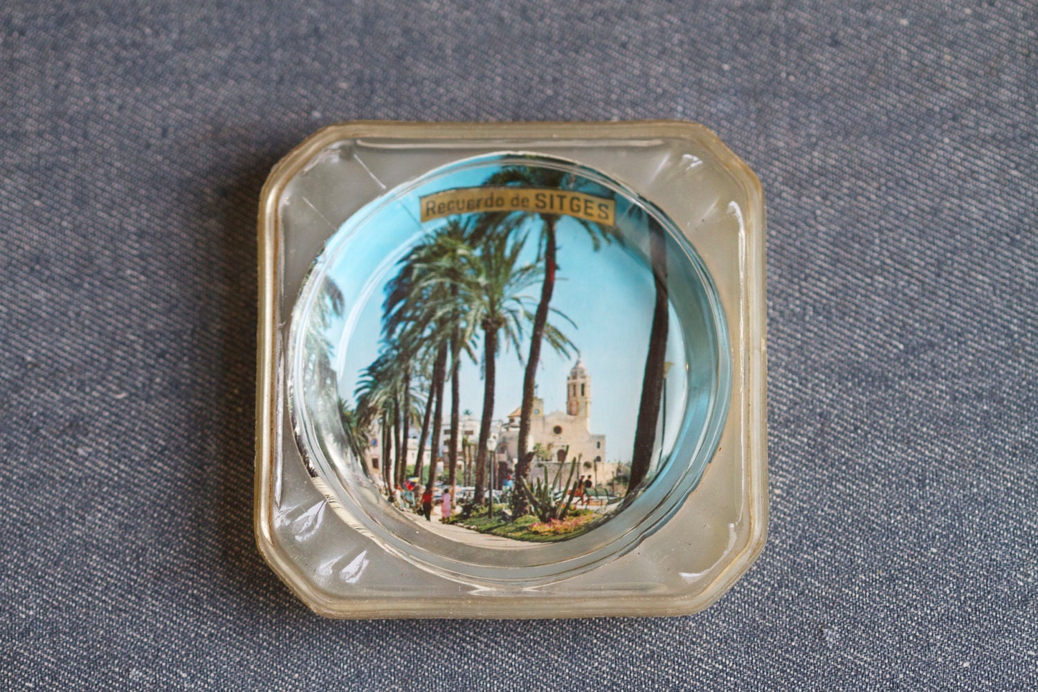 Recuerdo de SITGES Ashtray - Souvenir From Spain