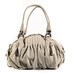 vegan leather handbag purse ice gray-.- the Auli -.- 25% launch discount