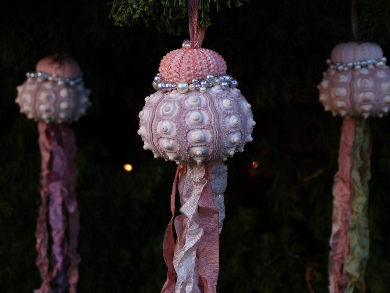 Sea Urchin Coastal Ornament