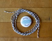 Pin Back Button Wedding Favor or Wedding Invitation Accessory - 1'' circular pin - favors, creative, unique, funky, fun, cute, coordinating