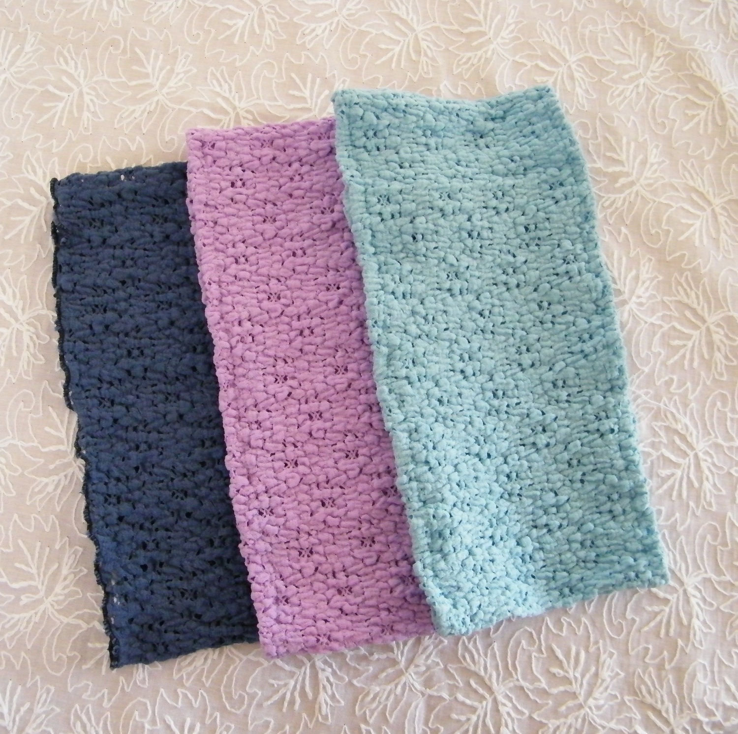 Stretch hairband - hairbands - blue, purple, turquoise (aqua) hairband -  made in Israel