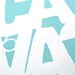 French 101 - Typography Prints for the Francophile - Handprinted French word art cards - Set of 9 mini screenprints