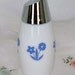 Vintage Gemco Westinghouse Blue Delft Cornflower Sugar Shaker Milk Glass