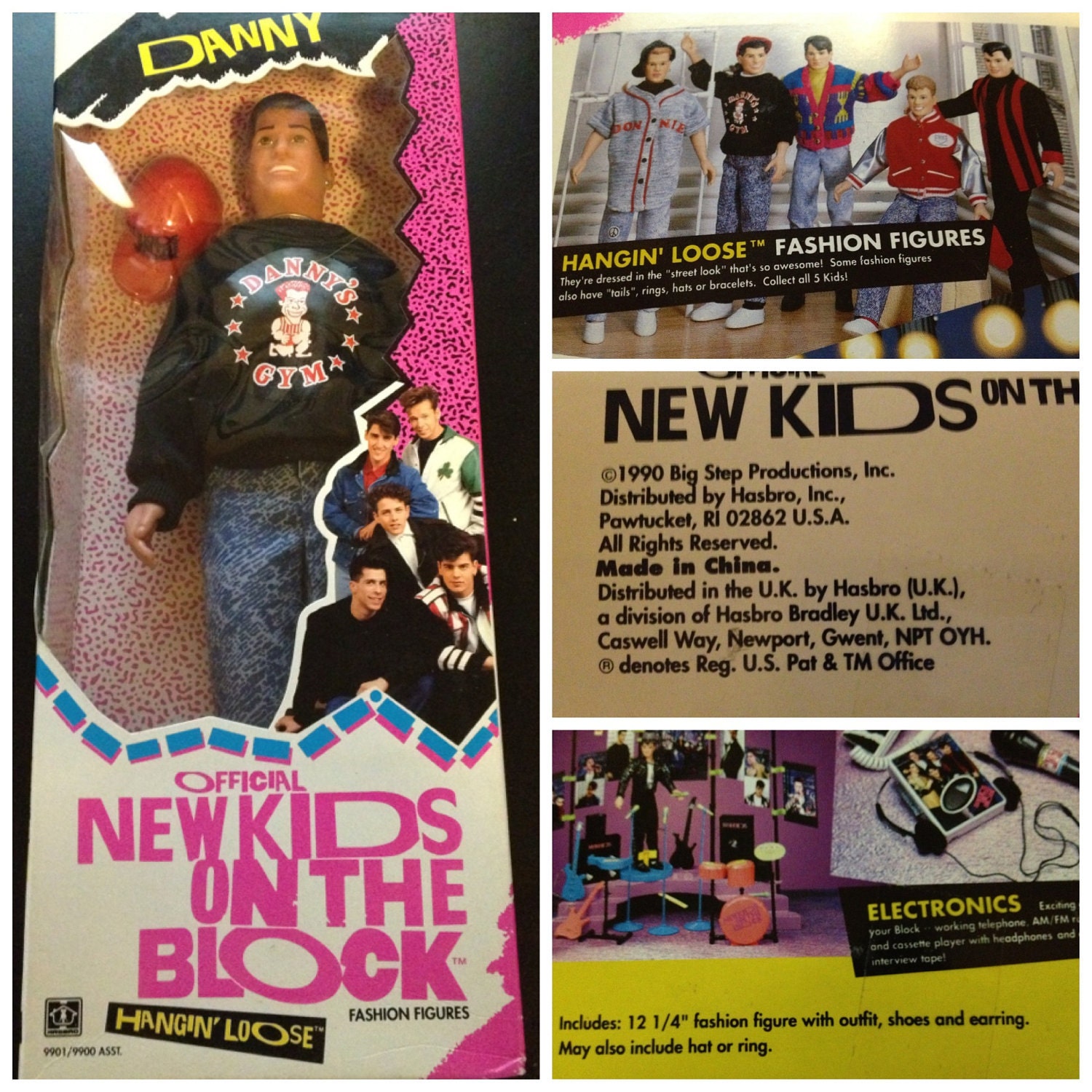 Danny Wood New Kids on the Block Hangin' Loose Fashion Figure