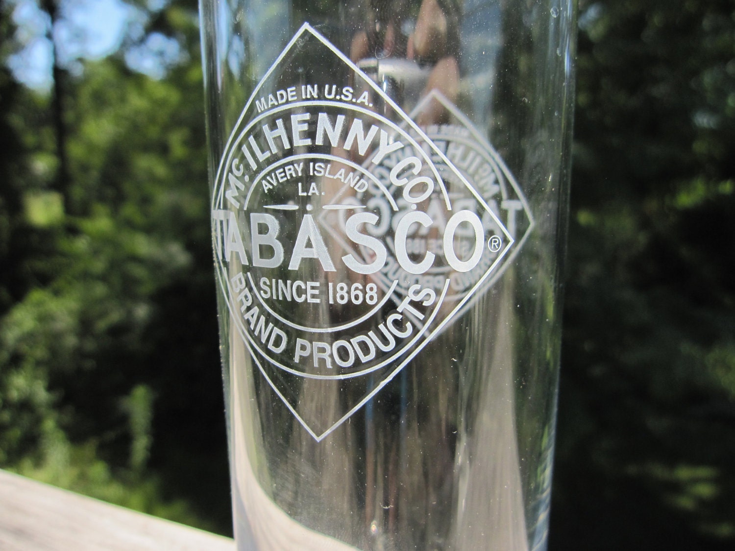 Tabasco glass