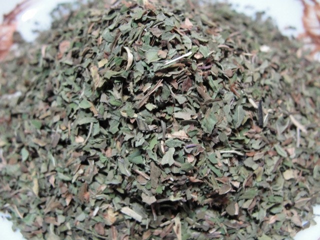 PEPPERMINT Cut Leaf 1/4 lb for Crafting Teas Potpourri Sachet Moth Repellent
